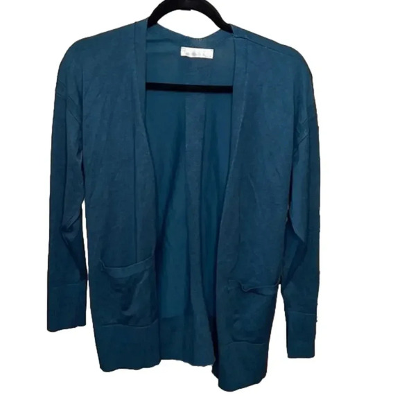 89th & Madison Cardigan Teal Size S - Picture 1 of 4